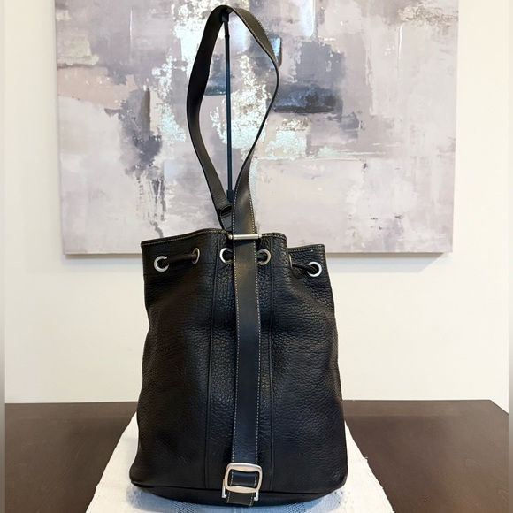 $50- Vintage Dooney & Bourke Made in USA
Drawstring One Sling Backpack - Picture 2 of 13